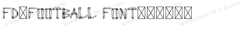 FD-Football Font字体转换